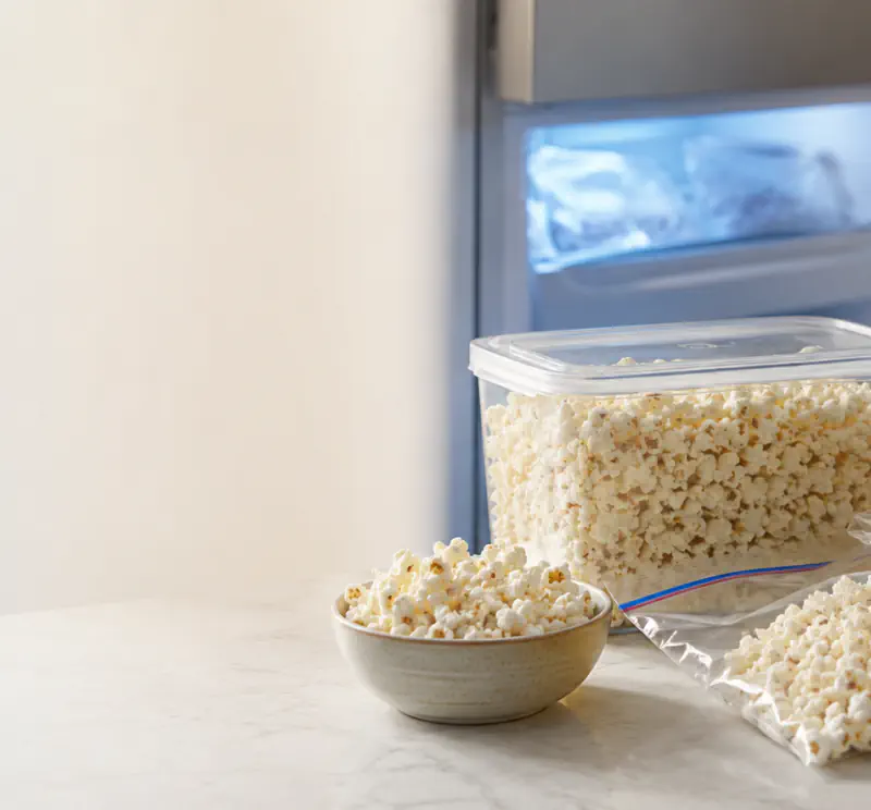 Popcorn einfrieren