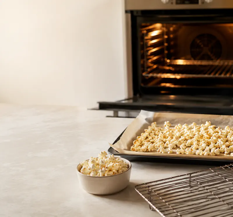 Zähes Popcorn retten