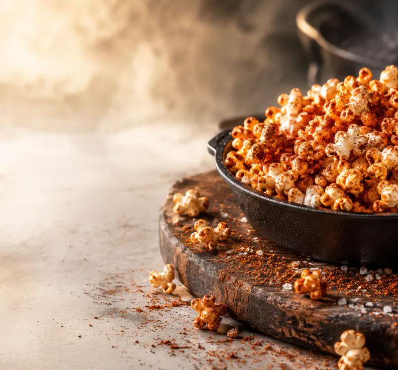 Barbecue-Popcorn