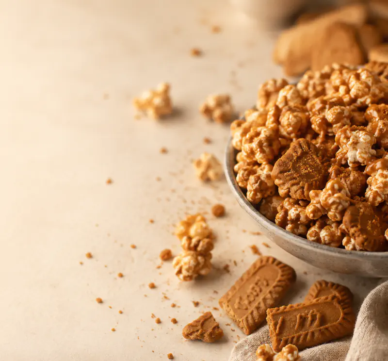 Biscoff-Popcorn