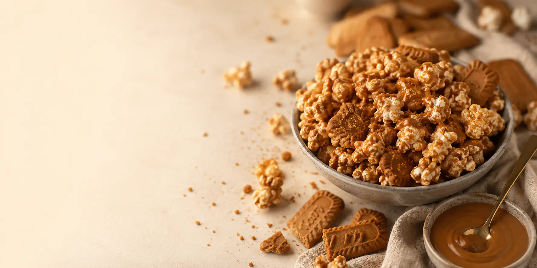 Biscoff-Popcorn