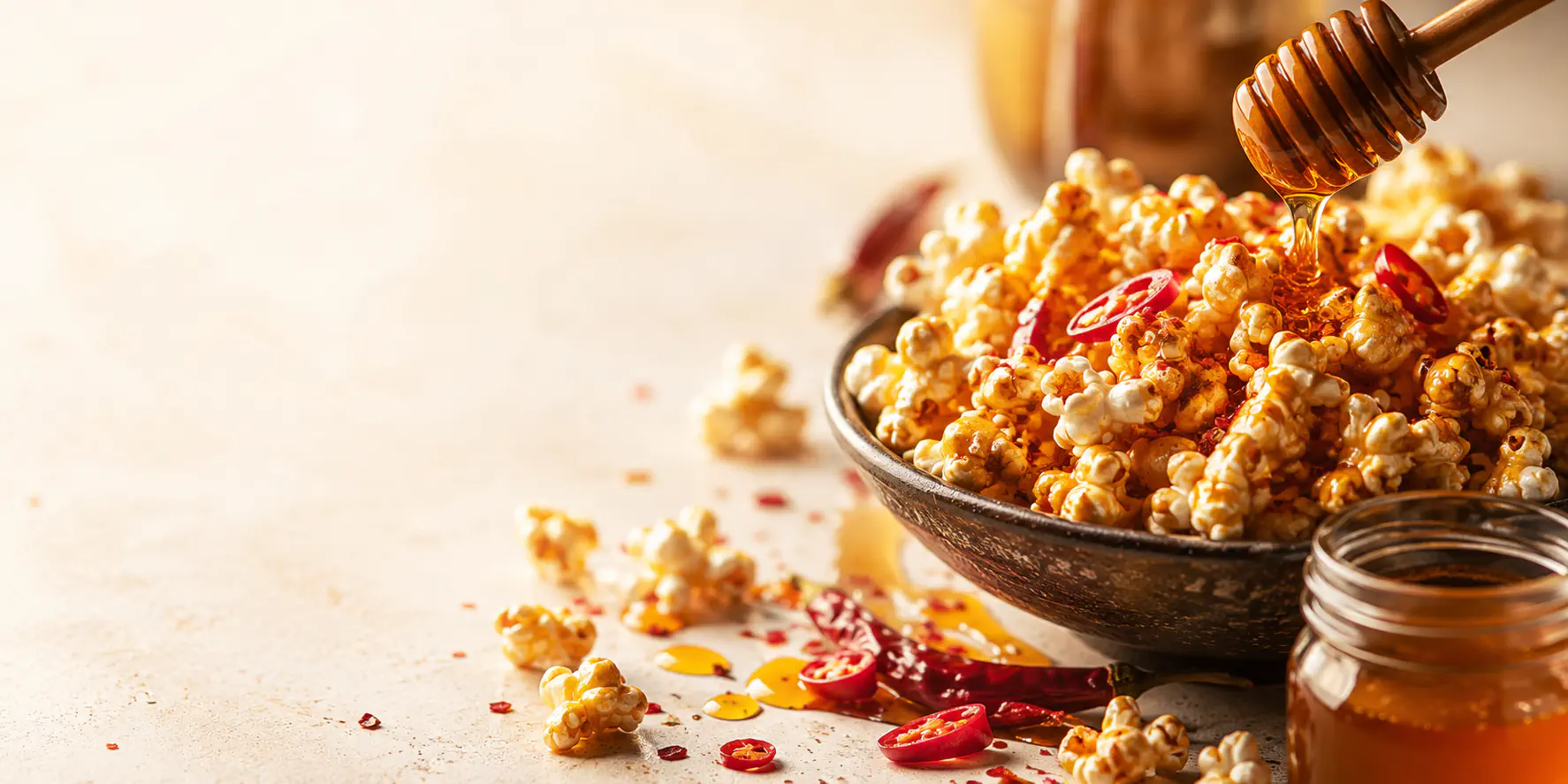 Chili-Honig-Popcorn