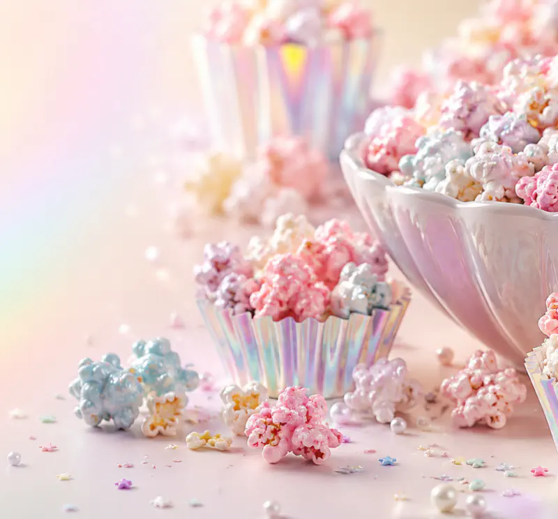 Einhorn-Popcorn