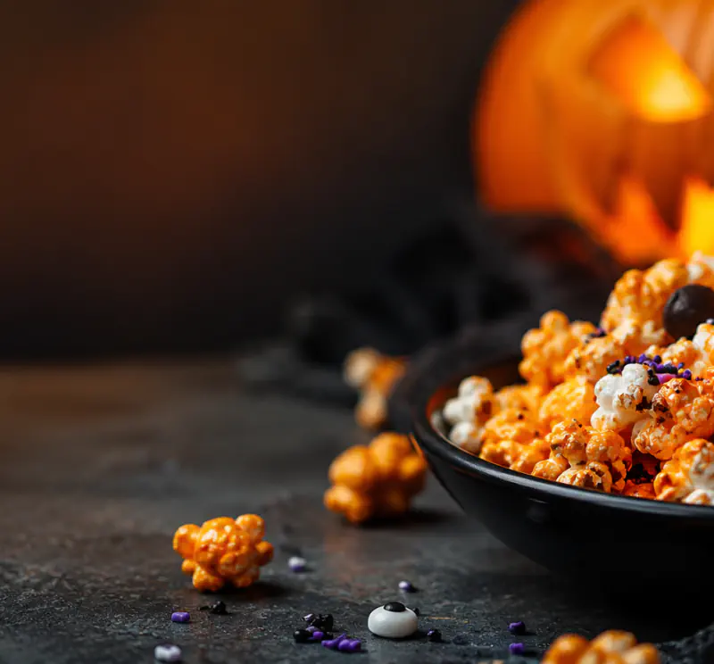 Halloween-Popcorn