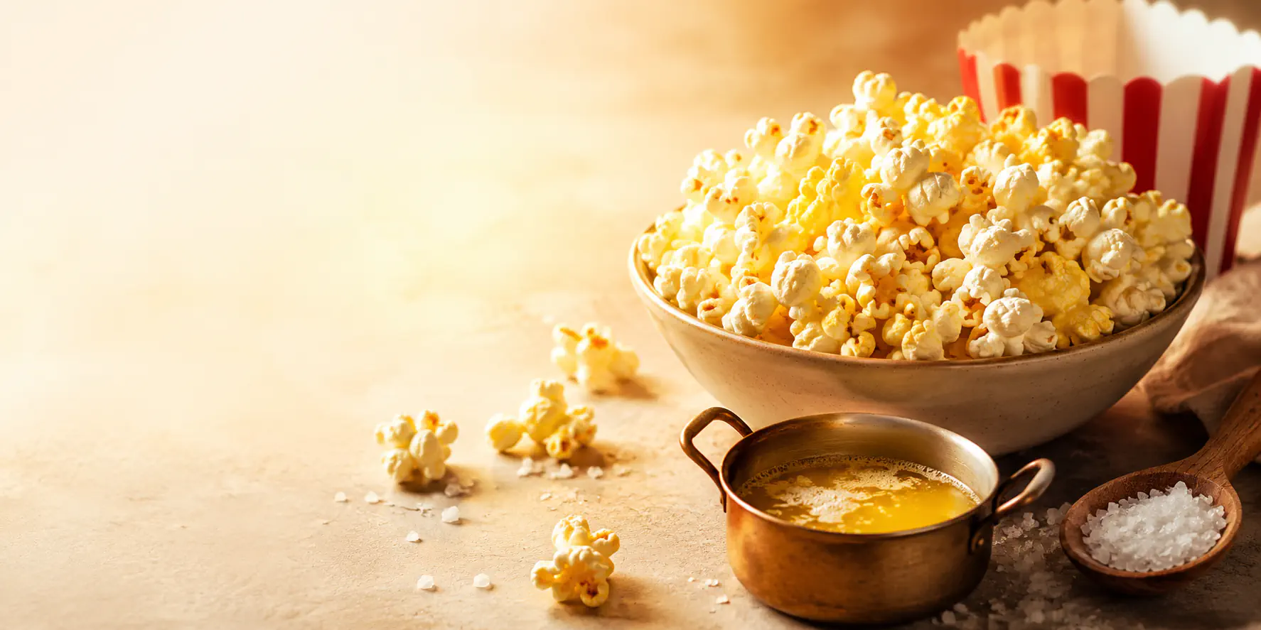 Salzbutter-Popcorn